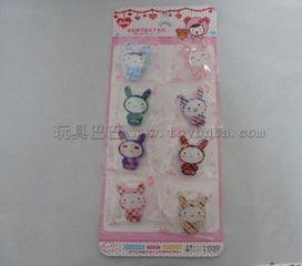 卡通夹子 文具与办公用品中的趣味伙伴